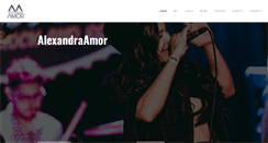 Desktop Screenshot of alexandraamormusic.com